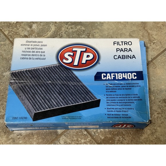 STP Automotive Cabin Air Filter Turbo CAF1840C New In Box NIB - Picture 2 of 13